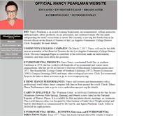 Tablet Screenshot of nancypearlman.net